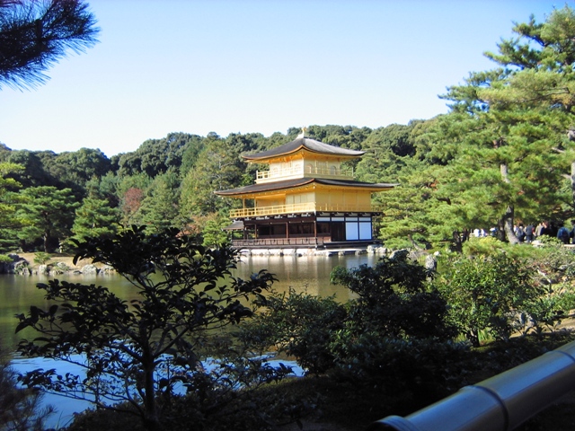 鹿苑寺(金閣寺）の写真